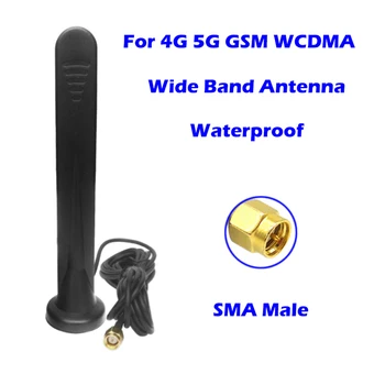 4G 5G GSM Антенна 15dbi С Высоким Коэффициентом Усиления Водонепроницаемая Всенаправленная Магнитная База Для Сотового Усилителя-Удлинителя Автомобиля Автомобильный Ретранслятор DTU